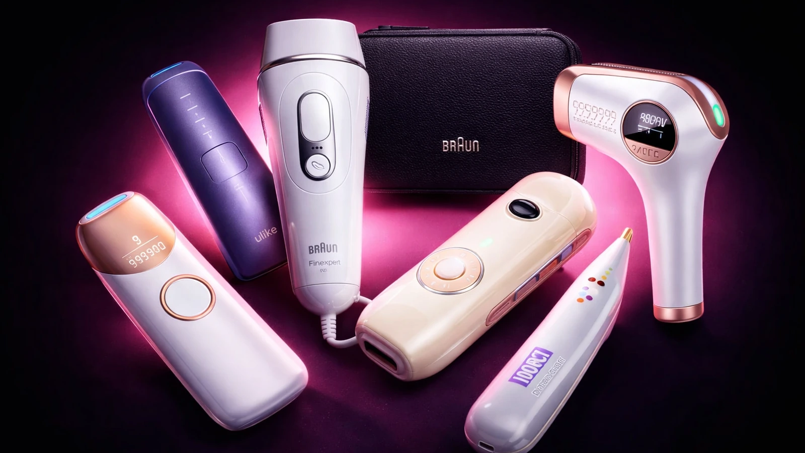 Best IPL hair removal devices in Canada (2026) arranged in a clean editorial comparison layout