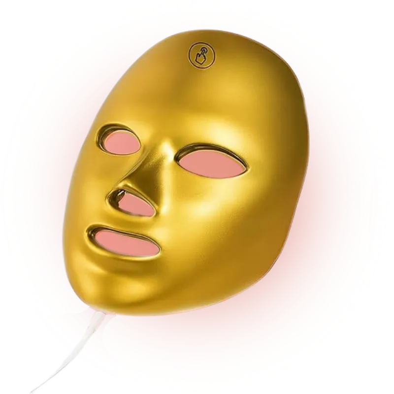 Rechargeable light therapy device for at-home skincare